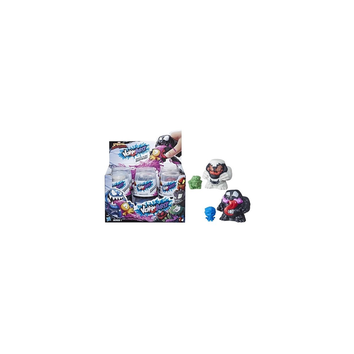 SPIDERMAN VENOM BURST PERS. COLL. C/SLIME