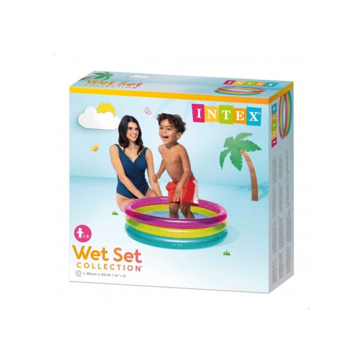 INTEX PISCINA 86X25CM.