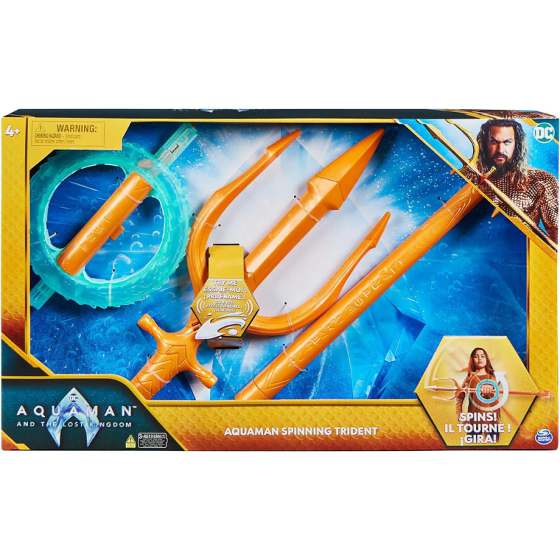 DC AQUAMAN SPINNING TRIDENT