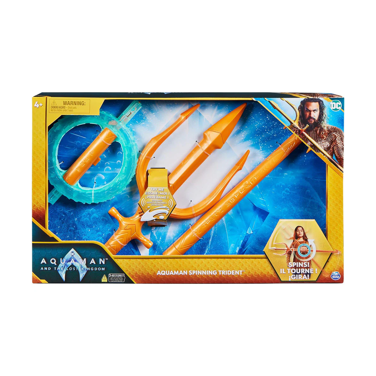 DC AQUAMAN SPINNING TRIDENT