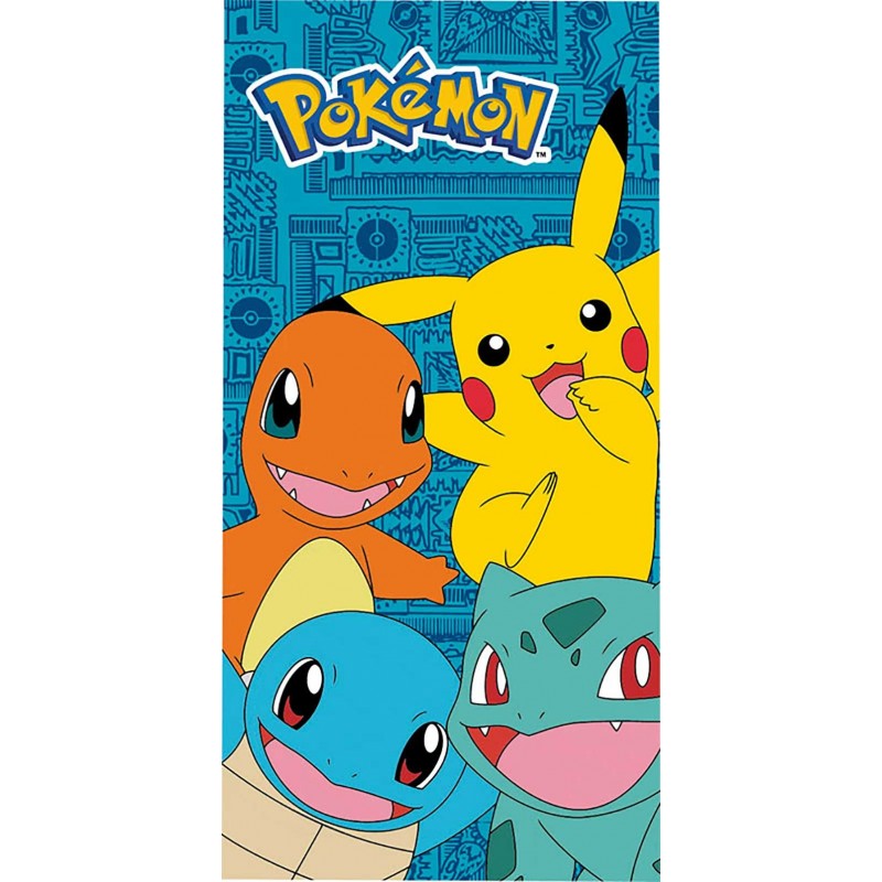 POKE'MON TELO MARE IN COTONE