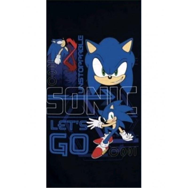 SONIC TELO MARE IN COTONE