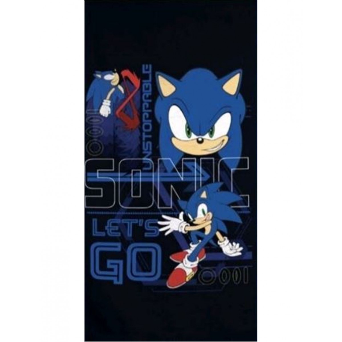 SONIC TELO MARE IN COTONE