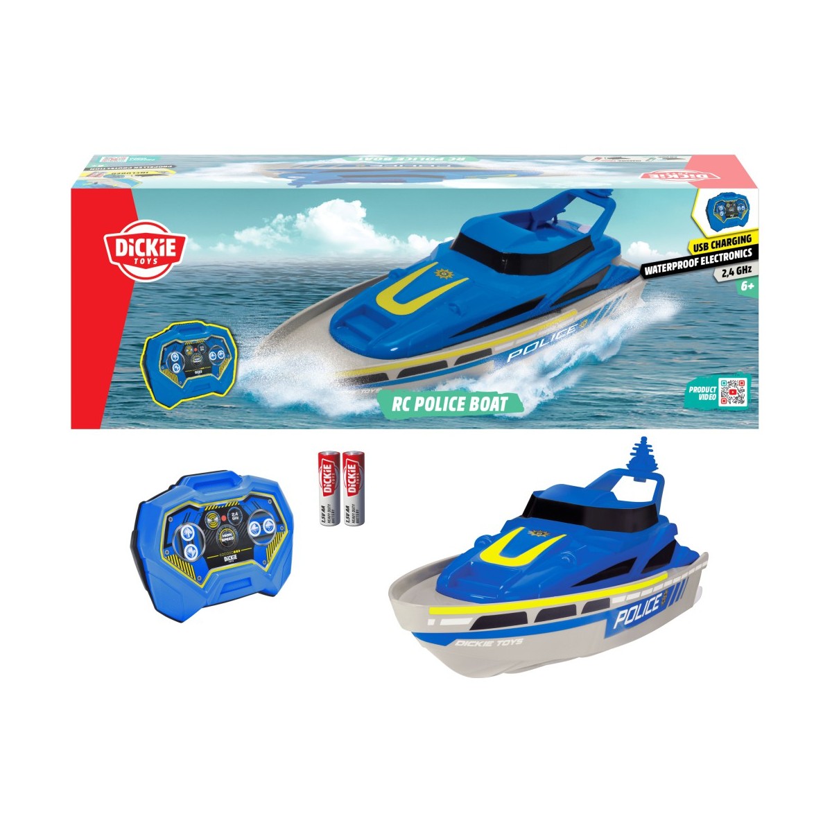 RC POLICE BOAT