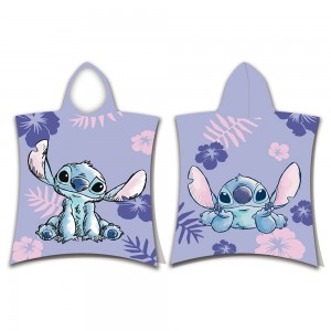 STITCH PONCHO MARE IN COTONE