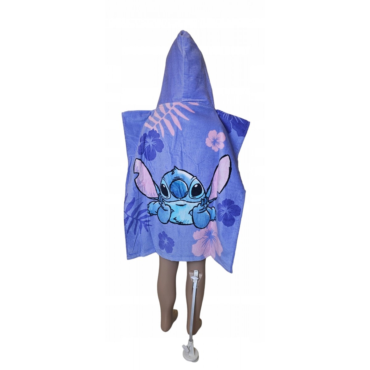 STITCH PONCHO MARE IN COTONE