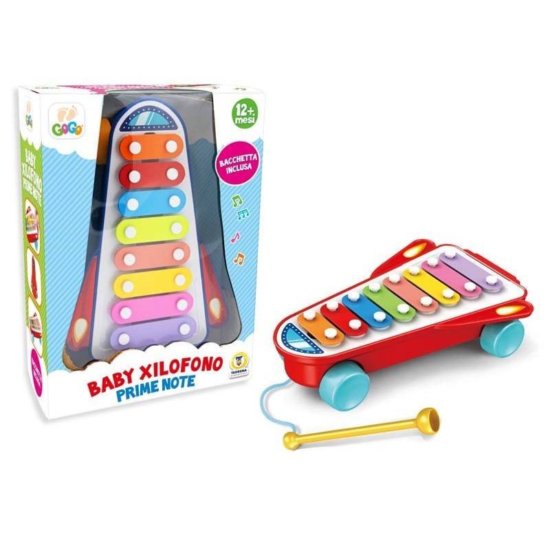 GOGO - BABY XILOFONO TRAINABILE 2 COLORI ASS