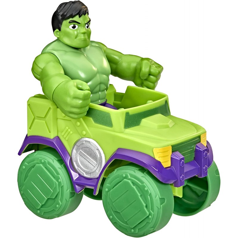 SPIDEY HULK CON AUTO DISTRUZIONE