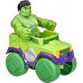 SPIDEY HULK CON AUTO DISTRUZIONE