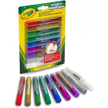 9 COLLE GLITTER LAVABILI