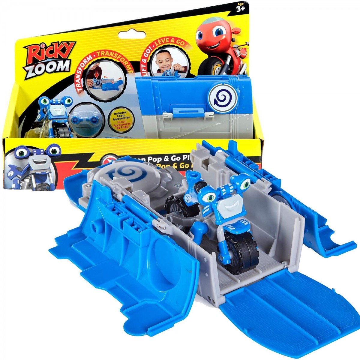 RICKY ZOOM PLAYSET POP & GO