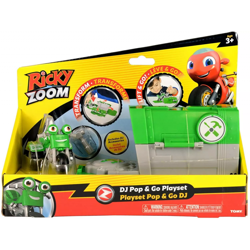 RICKY ZOOM PLAYSET POP & GO