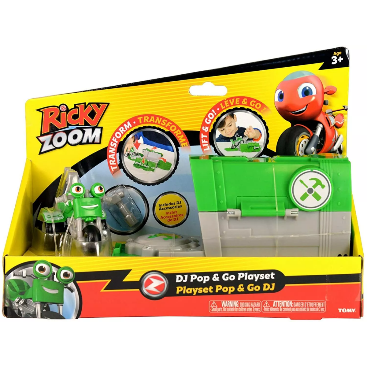 RICKY ZOOM PLAYSET POP & GO