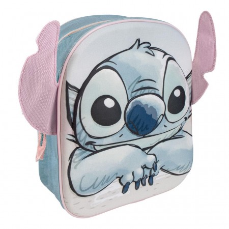 STITCH ZAINO ASILO CON APPLICAZIONI