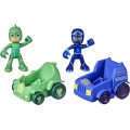 PJ MASKS GEKKO E NINJA CON VEICOLI