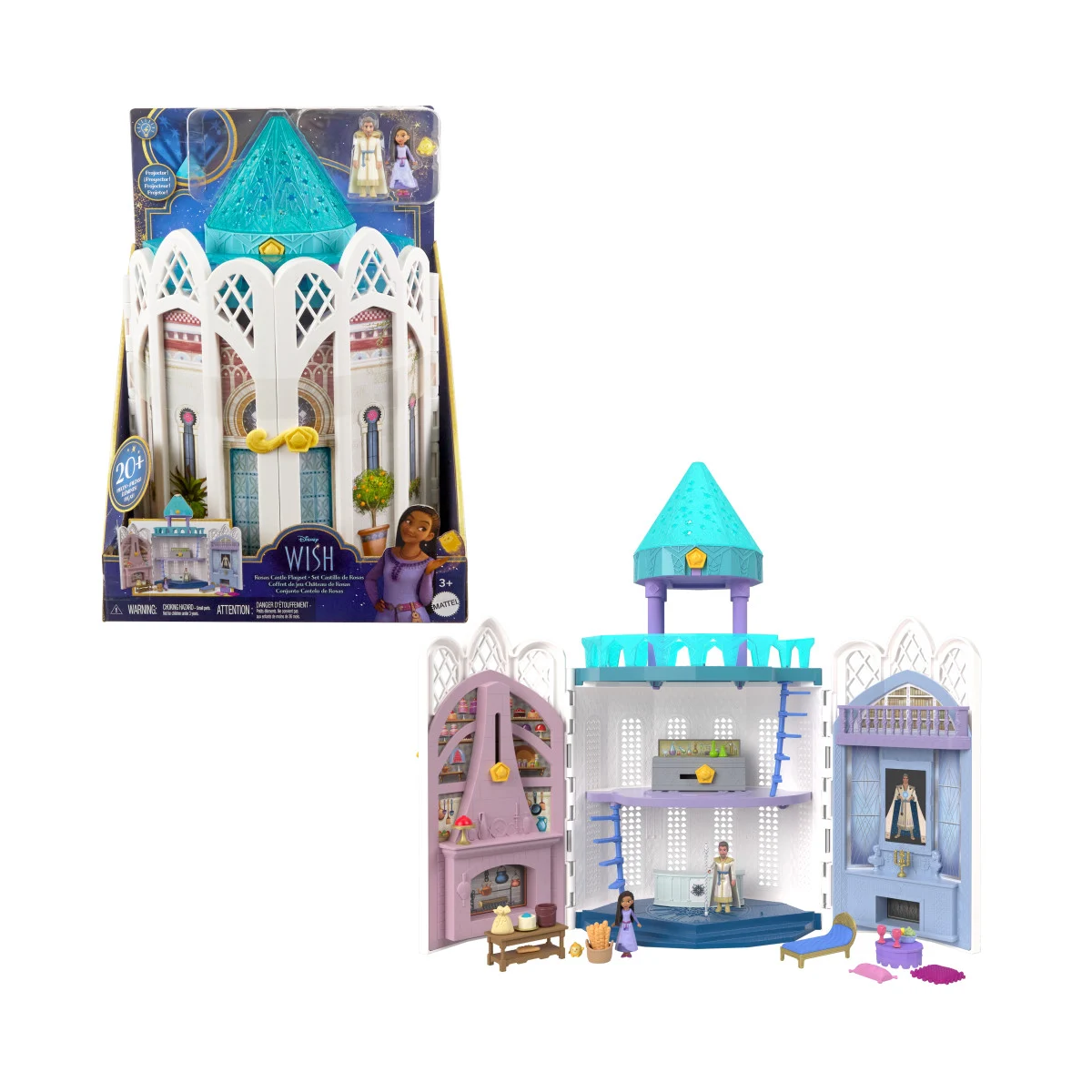 DISNEY WISH CASTELLO ROSA PLAYSET