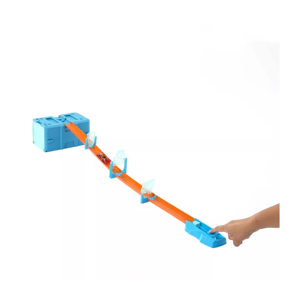 HOT WHEELS TRACK BUILDER ICE CRASH