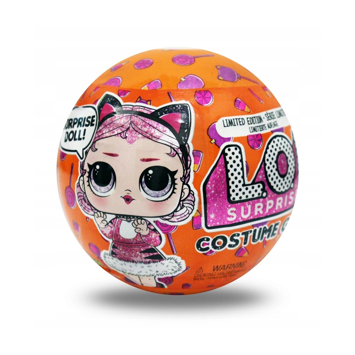 LOL SURPRISE! COSTUME GLAM SERIE LIMITED EDITION ORANGE