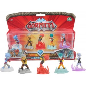 GORMITI HERO PACK 5 PERSONAGGI 5CM. ASSORTITI
