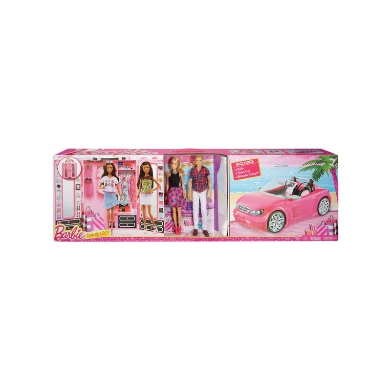 BARBIE DRESD UP & GO