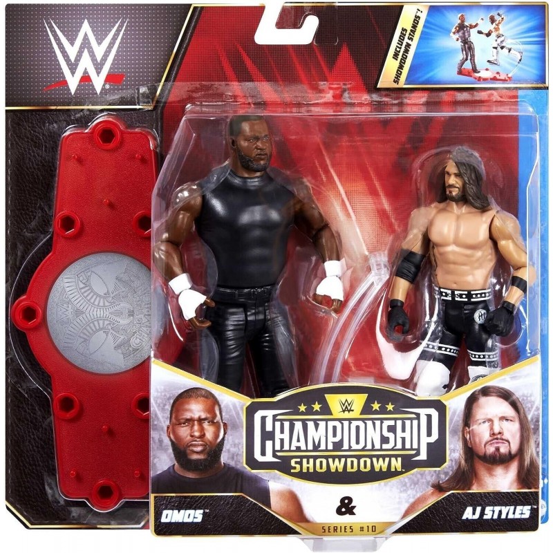 WWE COPPIA PERSONAGGI OMOS E AJ STYLES