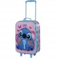 LILO E STITCH Valigia Trolley Soft 3D