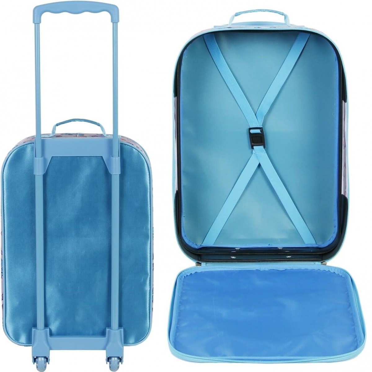 LILO E STITCH Valigia Trolley Soft 3D