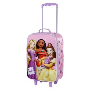PRINCIPESS DISNEY Valigia Trolley Soft 3D Po