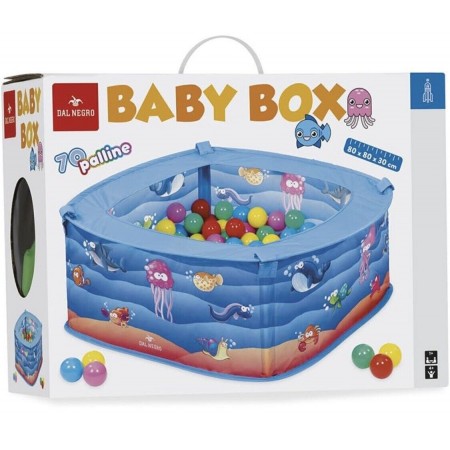 BABY BOX PESCIOLINI CON 70 PALLINE