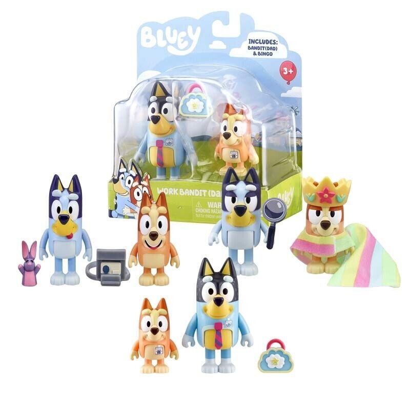 BLUEY COPPIA PERSONAGGI ASS.B