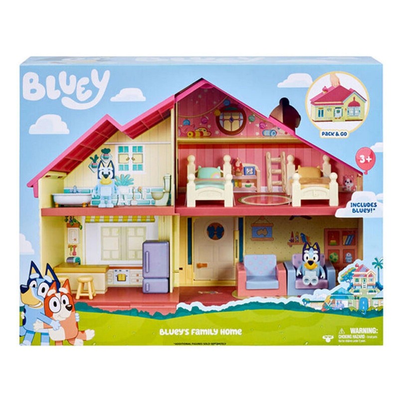 BLUEY PLAYSET CASA C/1 PERSONAGGGIO