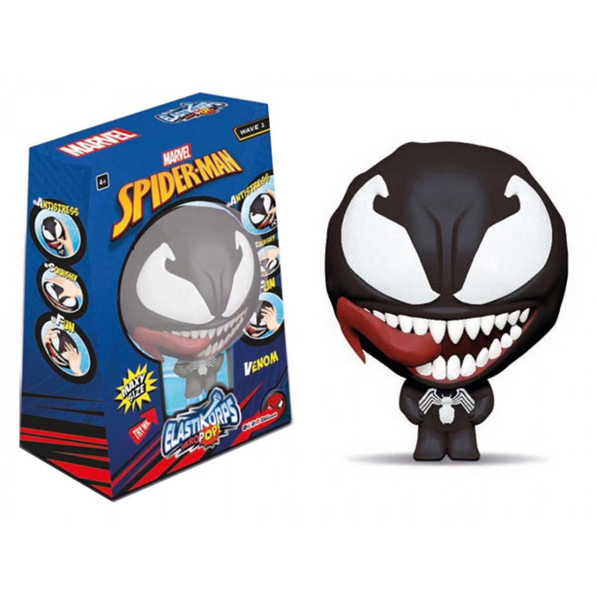 ELASTIKORPS  MARVEL SPIDERMAN VENOM