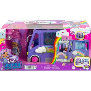 BARBIE MINI MINIS CAMPER CON BAMBOLA