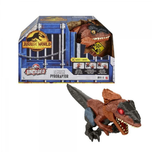 JURASSIC WORLD INCREDIBILE  PYRORAPTOR INTERATTIVO
