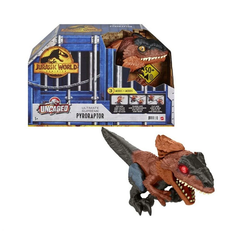 JURASSIC WORLD INCREDIBILE  PYRORAPTOR INTERATTIVO