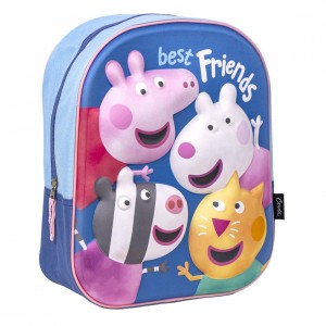 PEPPA PIG ZAINO ASILO FRIENDS