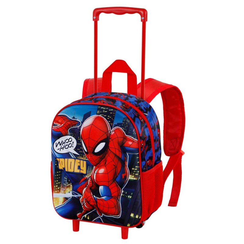 SPIDERMAN TROLLEY ZAINO ASILO 3D MIGHTY