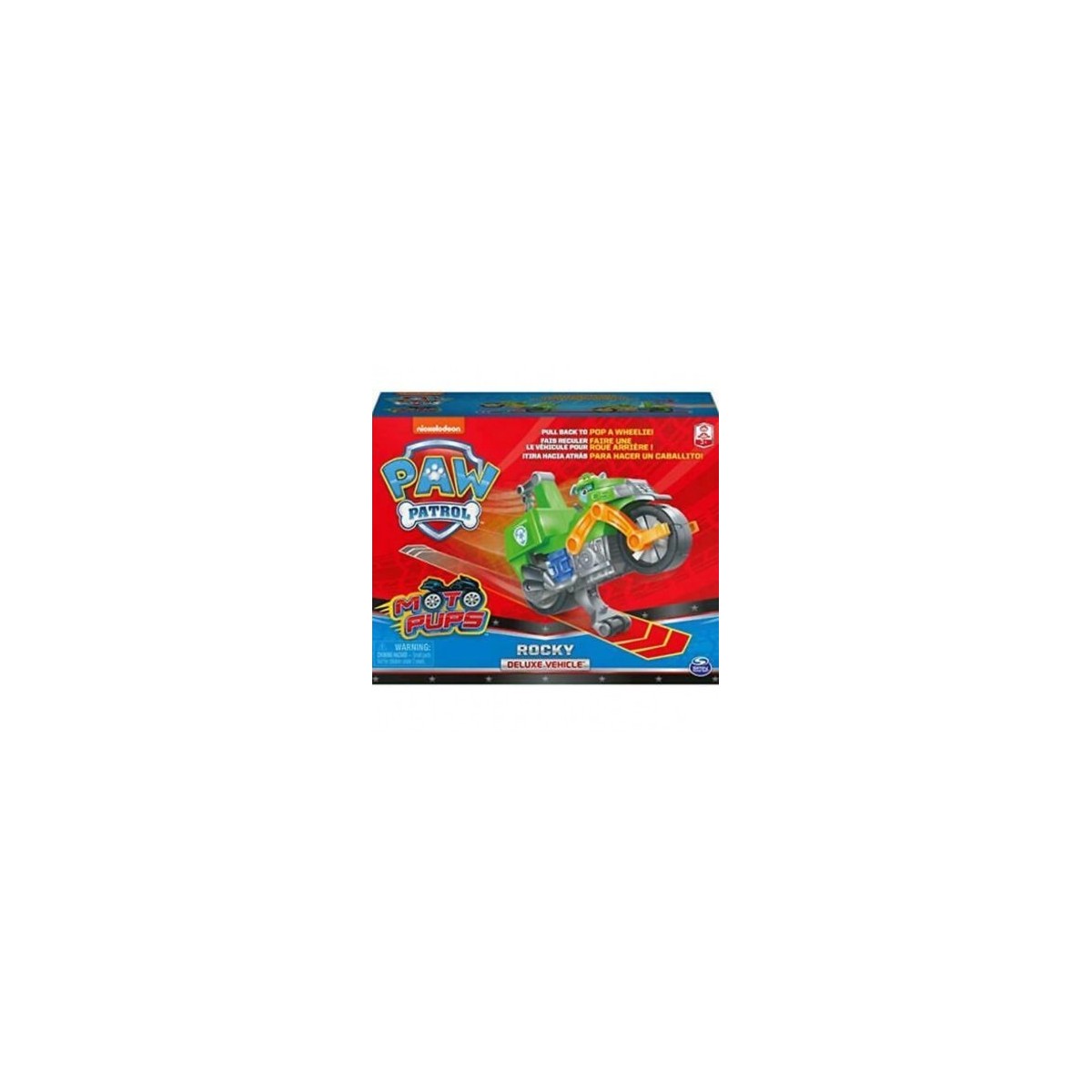 PAW PATROL ROCKY VEIC. DELUXE