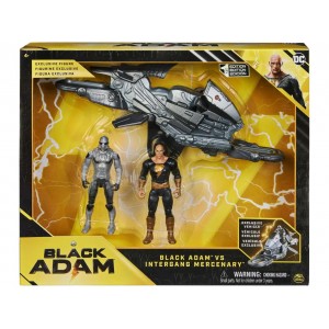 BLACK ADAM VS INTERGANG MERCENARY