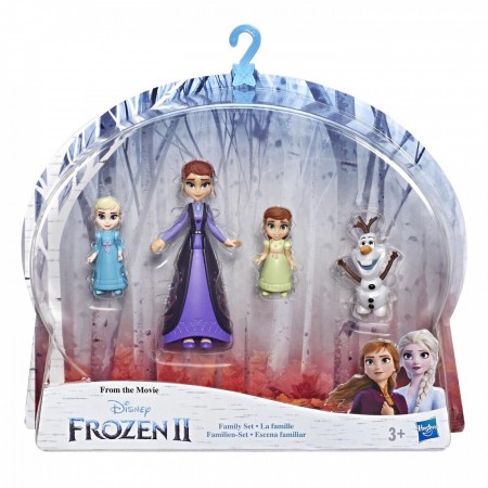 FROZEN II SMALL SET FAMIGLIA 4 PERSONAGGI