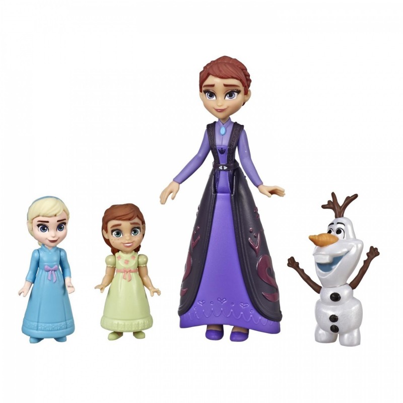 FROZEN II SMALL SET FAMIGLIA 4 PERSONAGGI