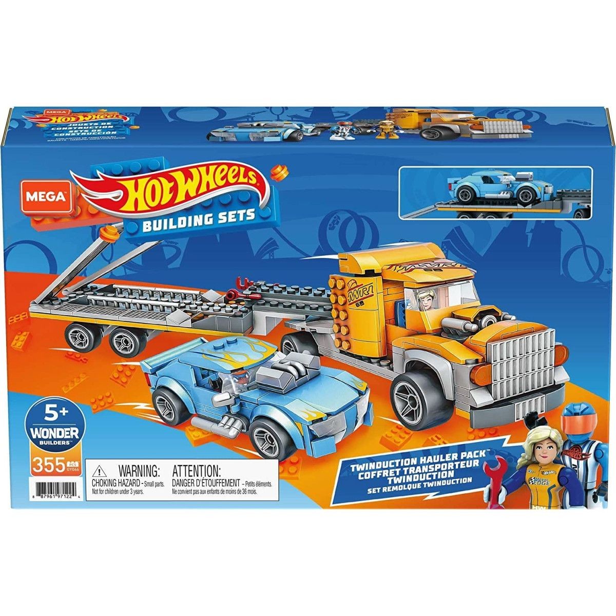 HOT WHEELS MEGA CAMION TRASPORT.GYG66
