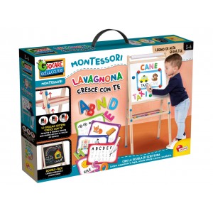 MONTESSORI LAVAGNONA LEGNO CRESCE CON TE