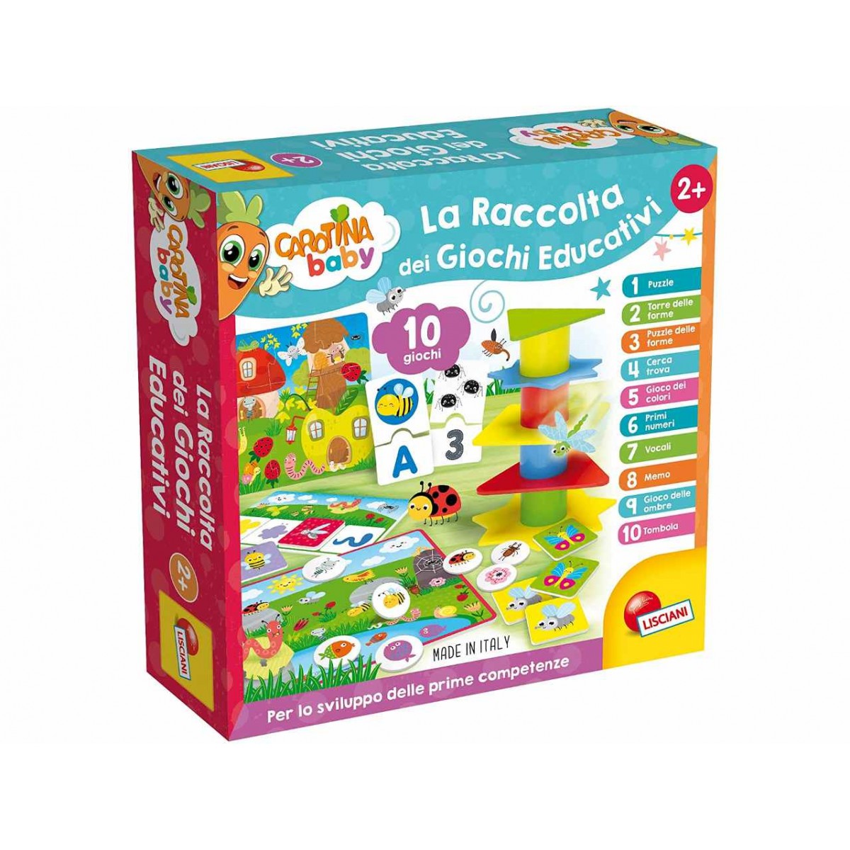 CAROTINA BABY RACCOLTA GIOCHI EDUCATIVI