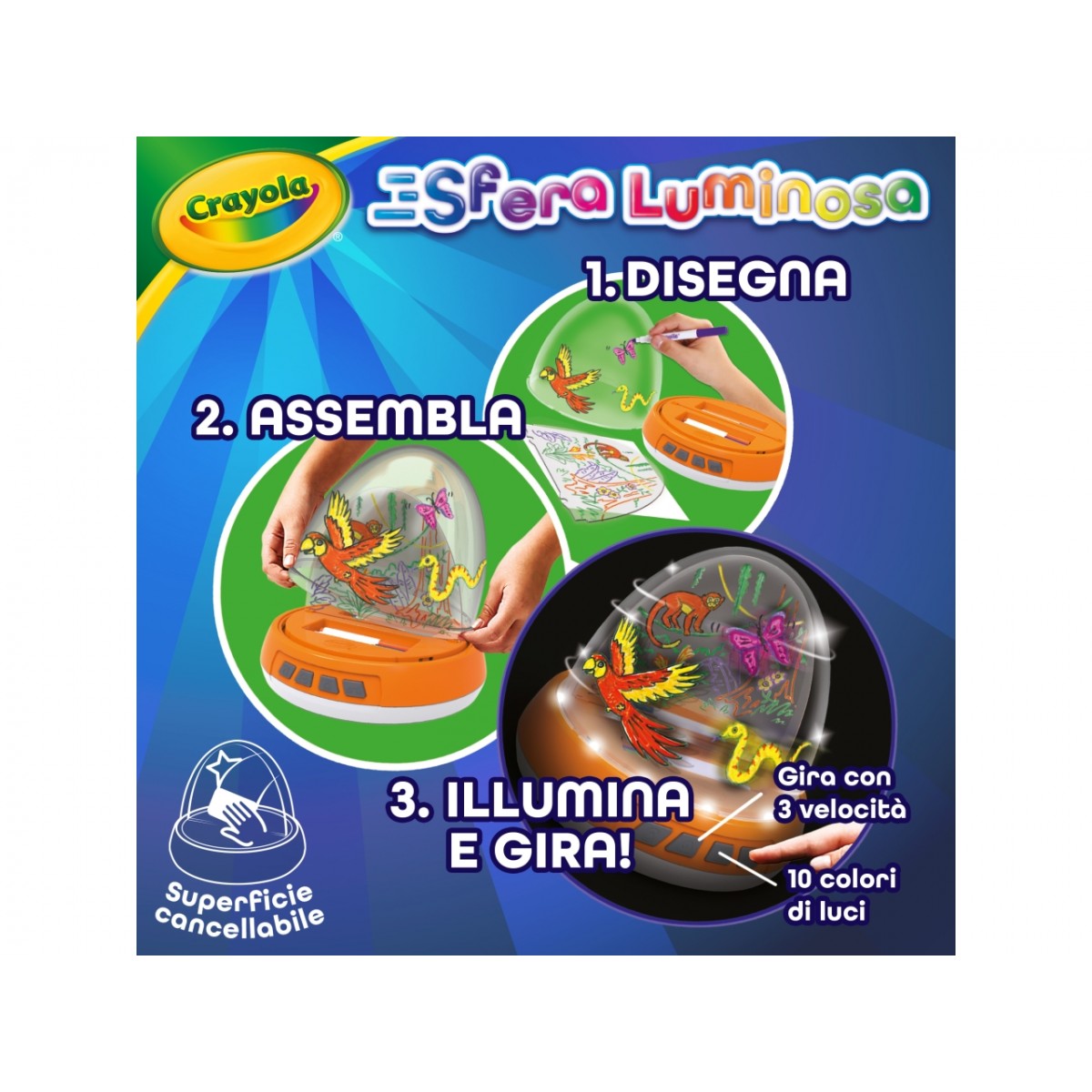 SFERA LUMINOSA 3D