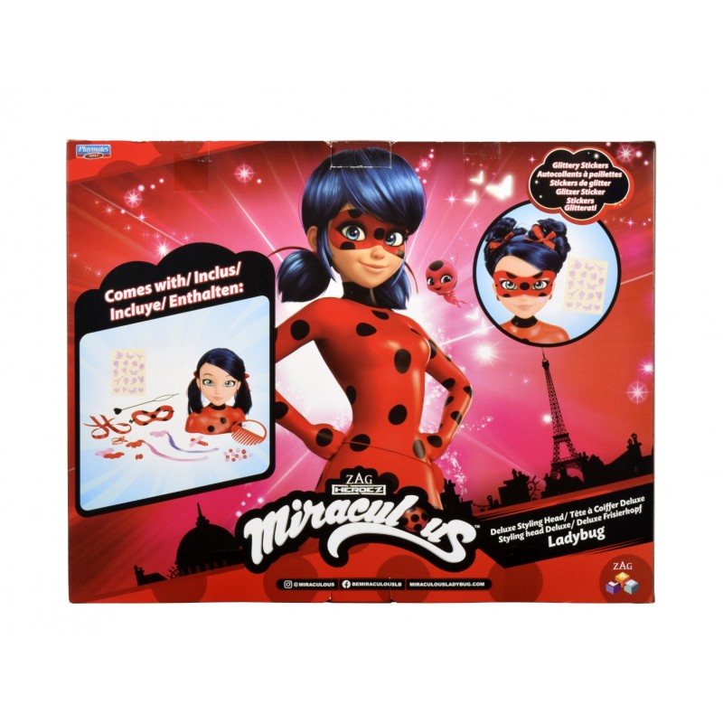 MIRACULOUS LADYBUG STYLING DELUXE HEAD