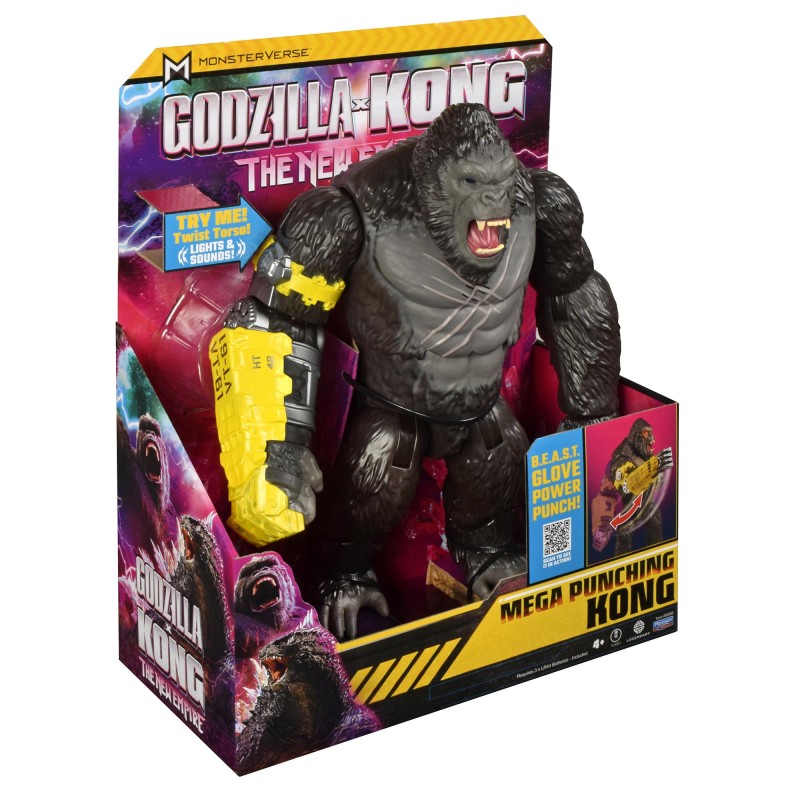 GODZILLA X KONG THE NEW EMPIRE KONG MEGA PUGNO