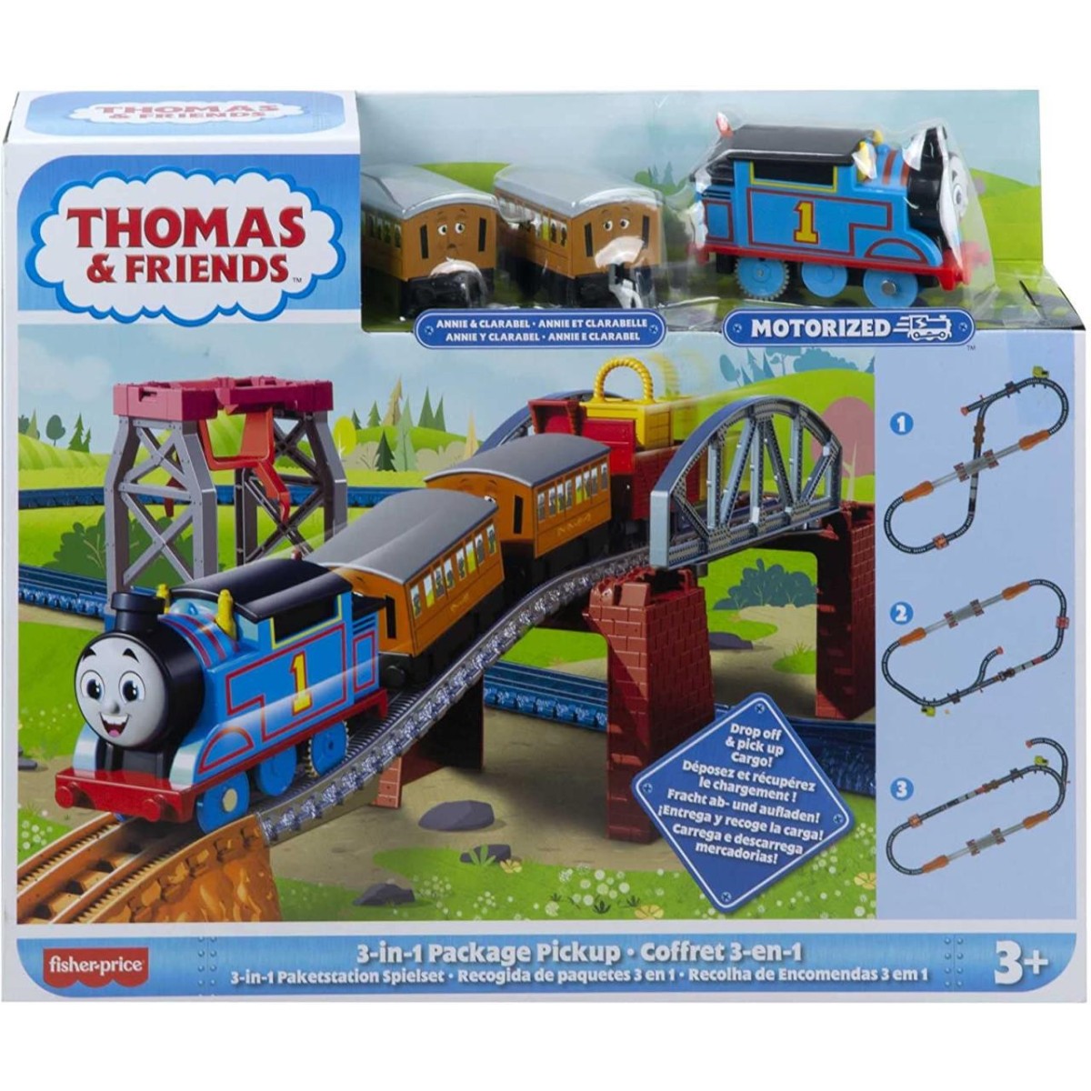 THOMAS & FRIENDS 3 IN 1 PACKAGE PICKUP MOTIZZATO