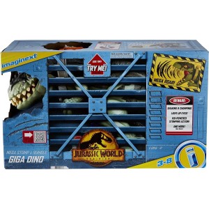 JURASSIC WORLD IMAGINEX DINOSAURO GIGANTW MEAPISADA CON RUGGITO