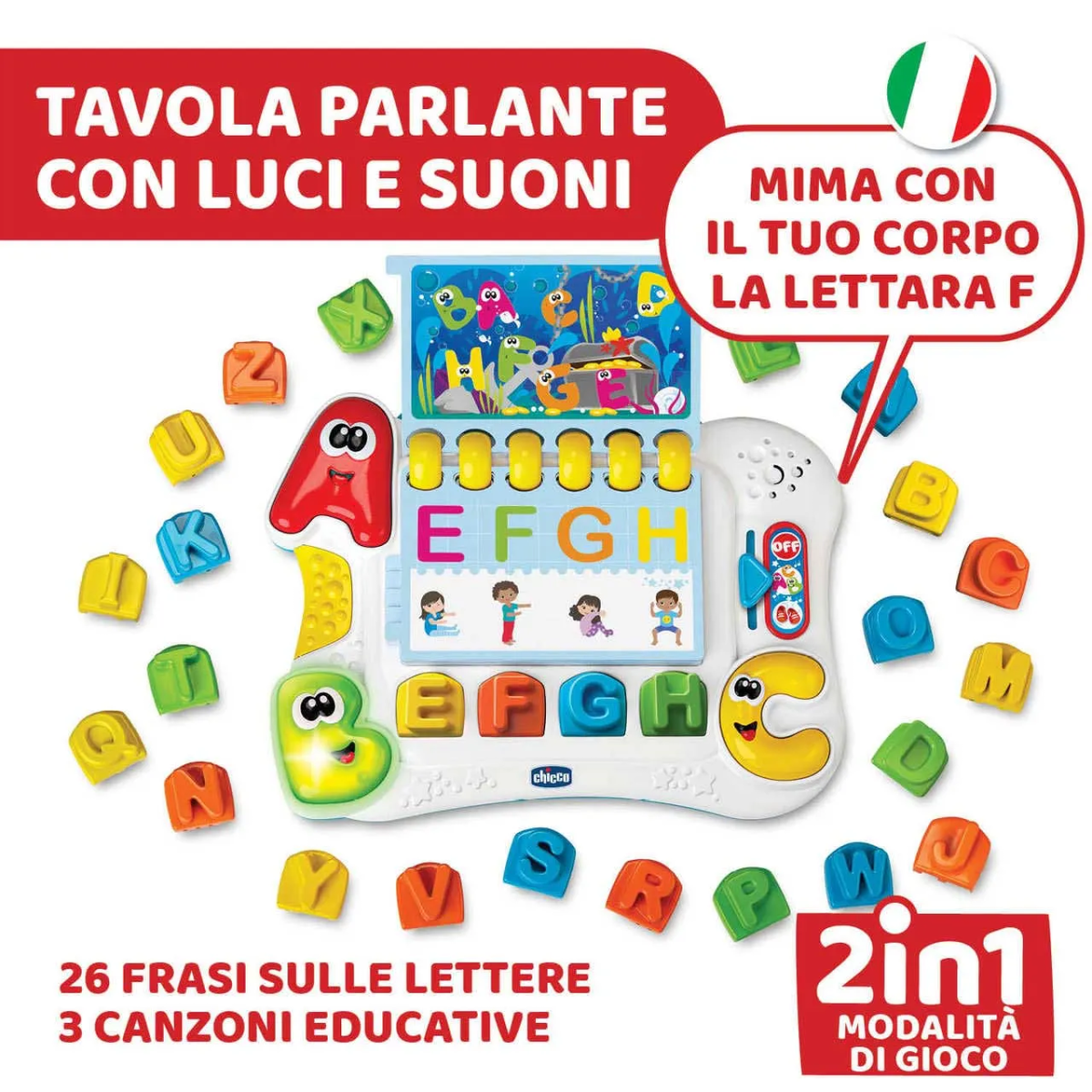 CHICCO LETTERE IN MOVIMENTO